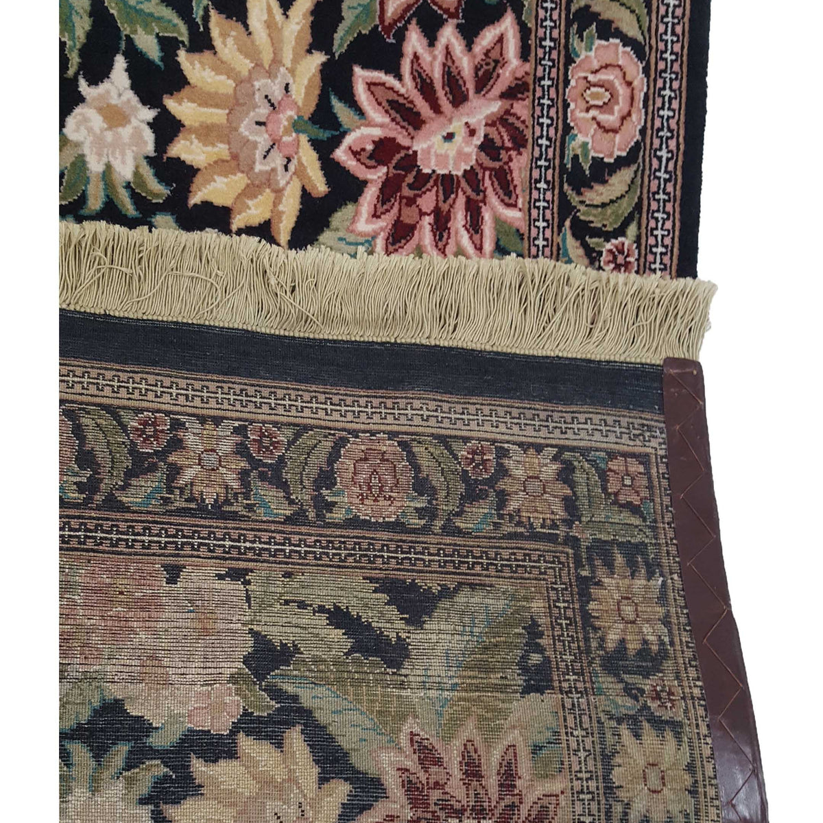 Pacific Classic 38468 Black Black Traditional Hand Knotted Rug