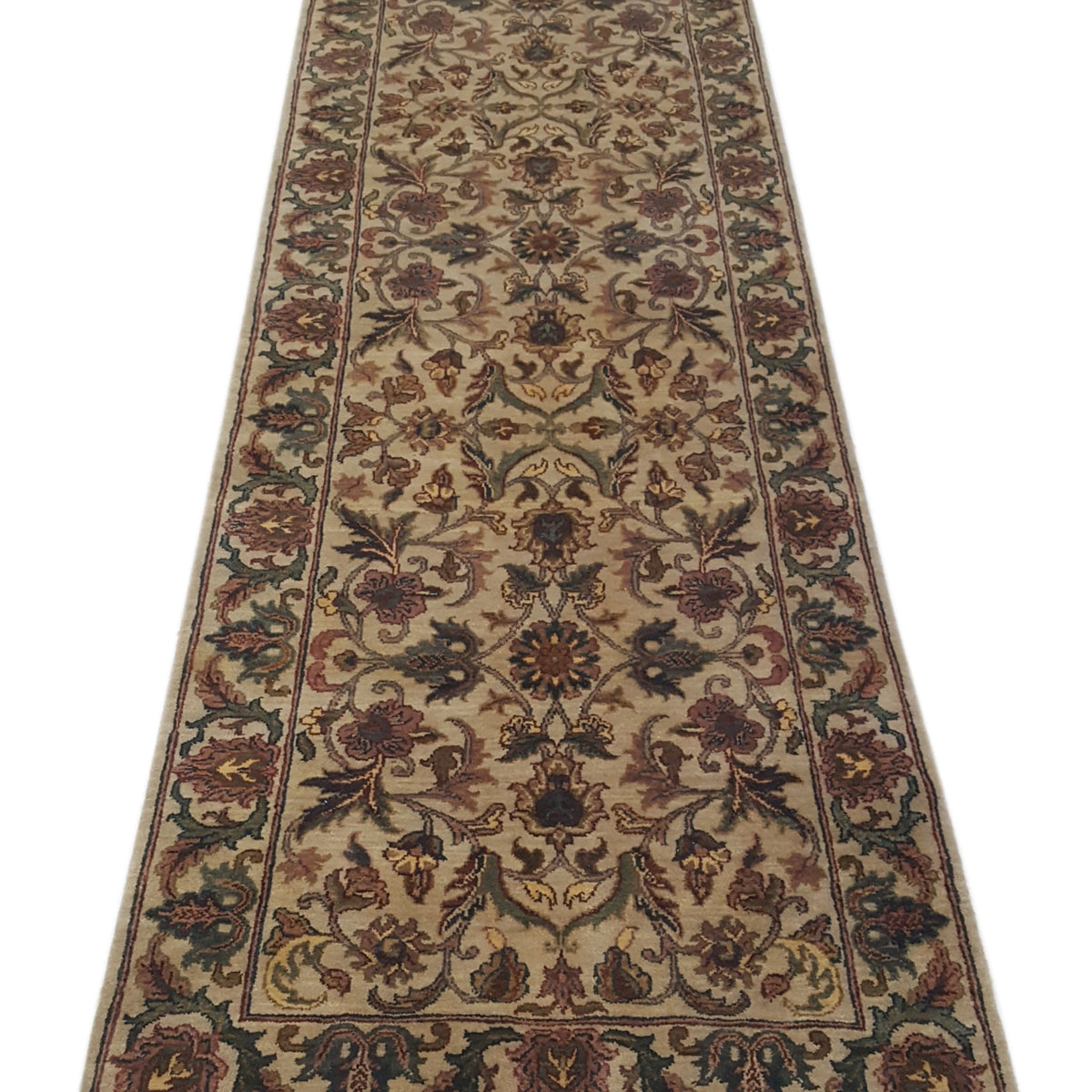 Pacific Royal 38472 Ivory Ivory Traditional Hand Knotted Rug