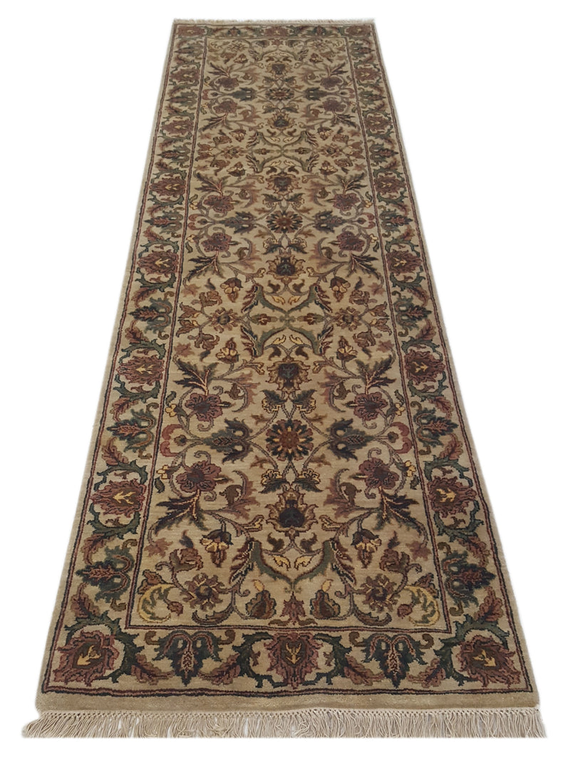 Pacific Royal 38472 Ivory Ivory Traditional Hand Knotted Rug