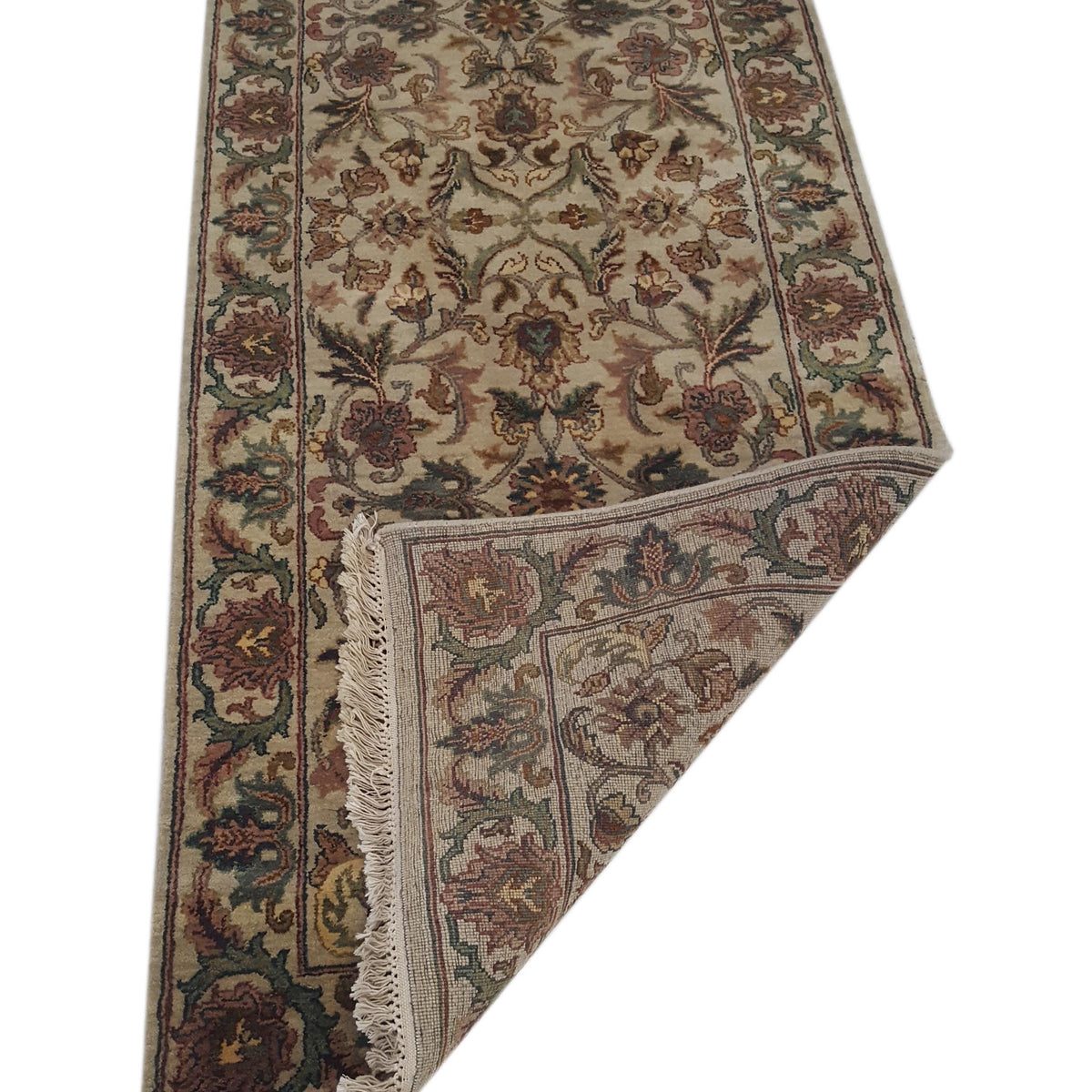 Pacific Royal 38472 Ivory Ivory Traditional Hand Knotted Rug