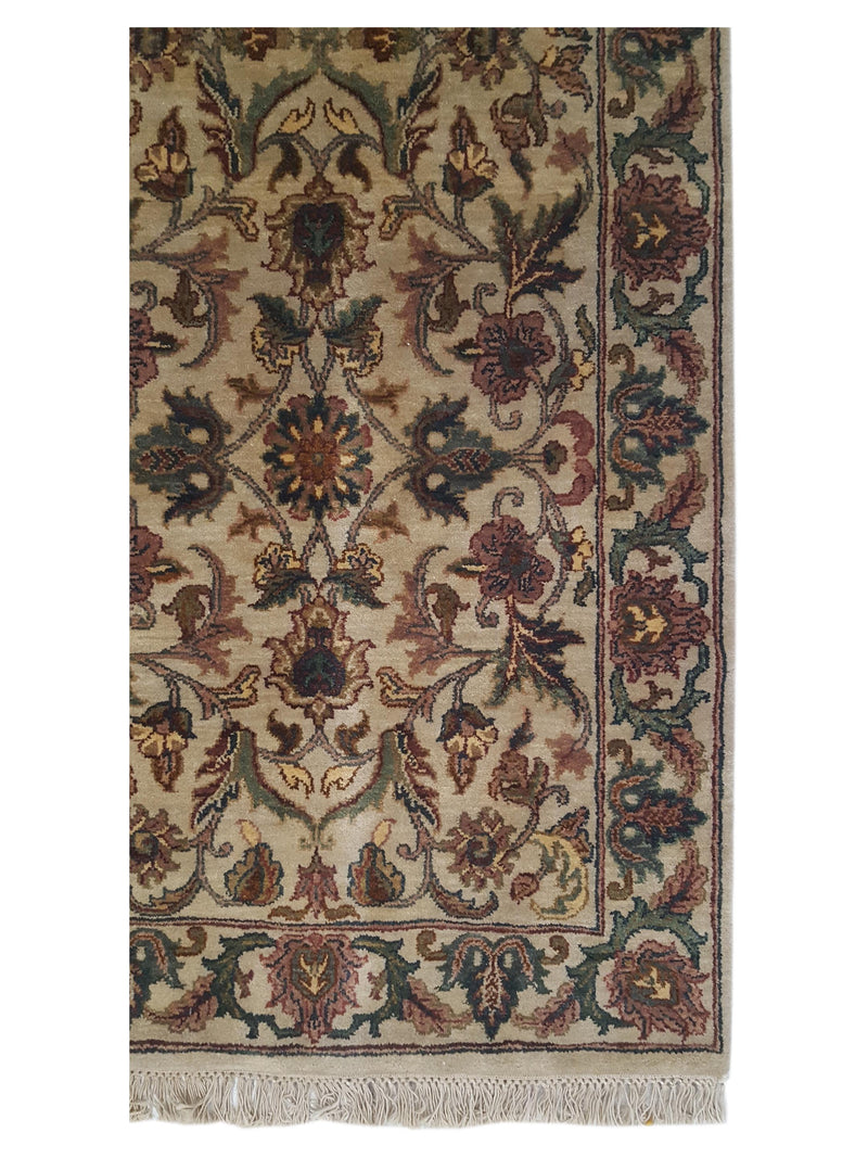Pacific Royal 38472 Ivory Ivory Traditional Hand Knotted Rug