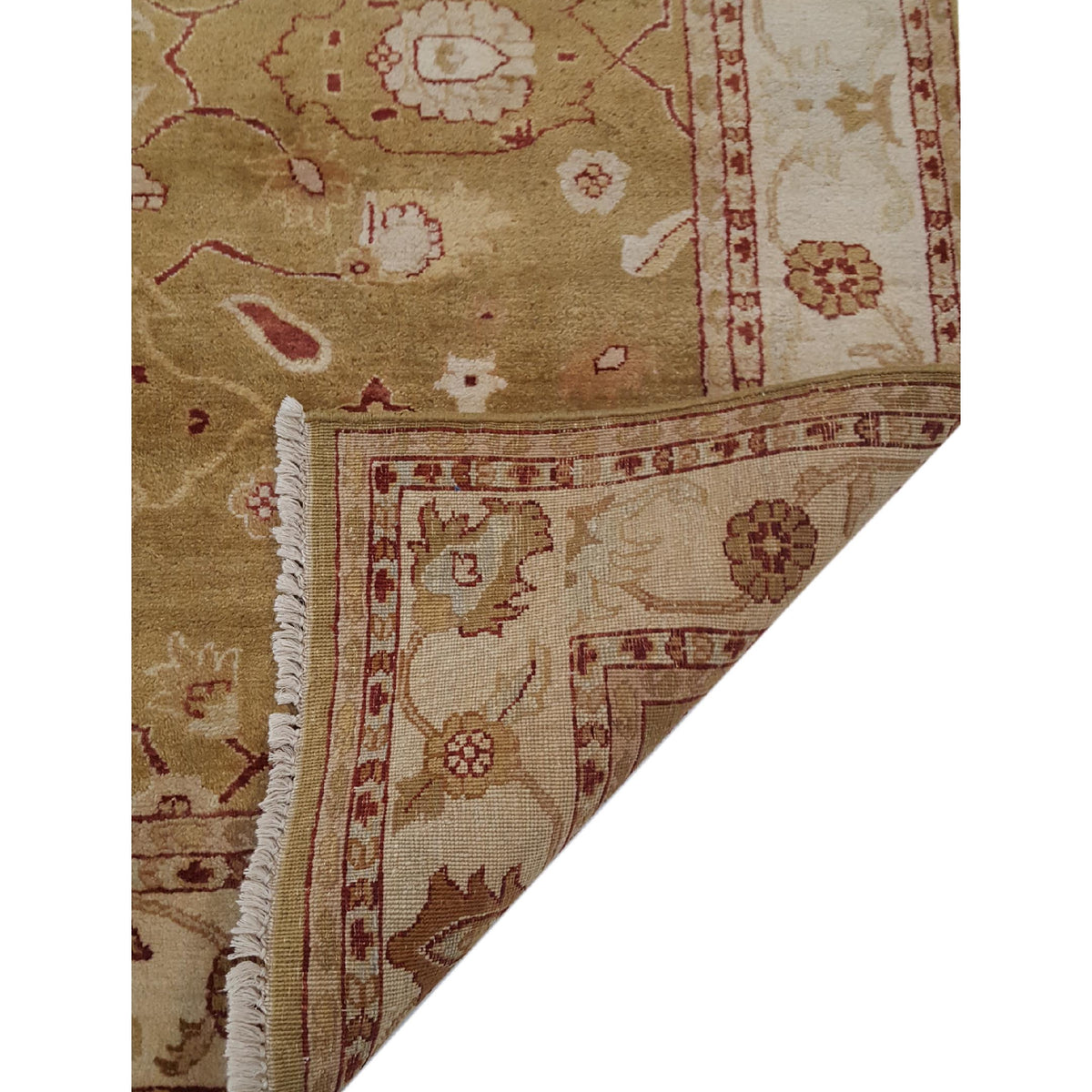 Pacific Royal 38475 Gold Gold Traditional Hand Knotted Rug