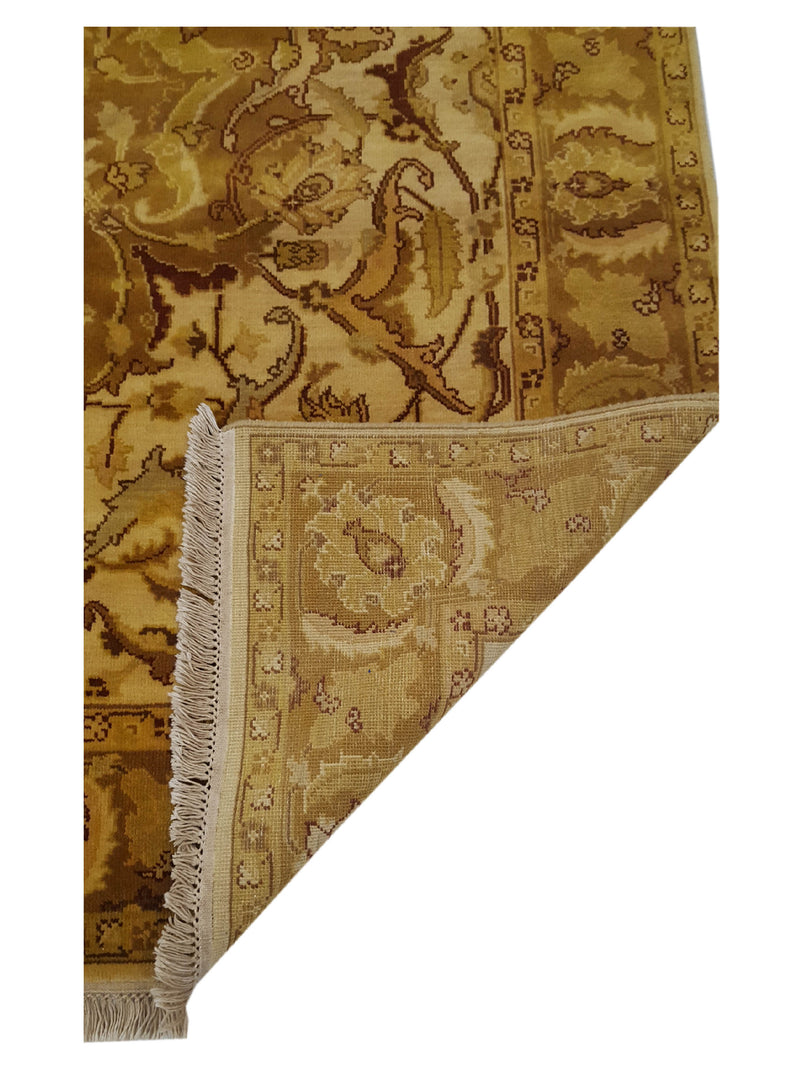 Pacific Royal 38480 Gold Gold Traditional Hand Knotted Rug