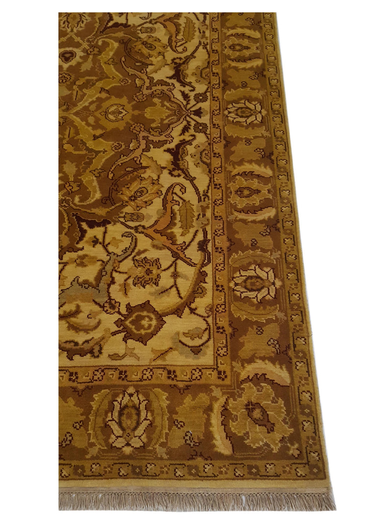 Pacific Royal 38480 Gold Gold Traditional Hand Knotted Rug