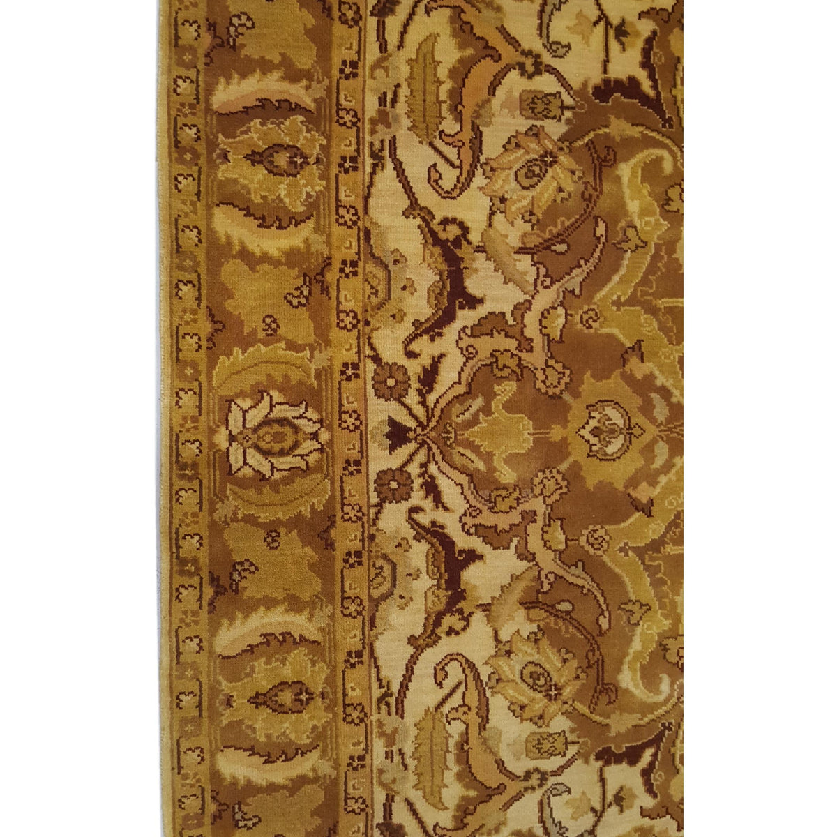 Pacific Royal 38480 Gold Gold Traditional Hand Knotted Rug
