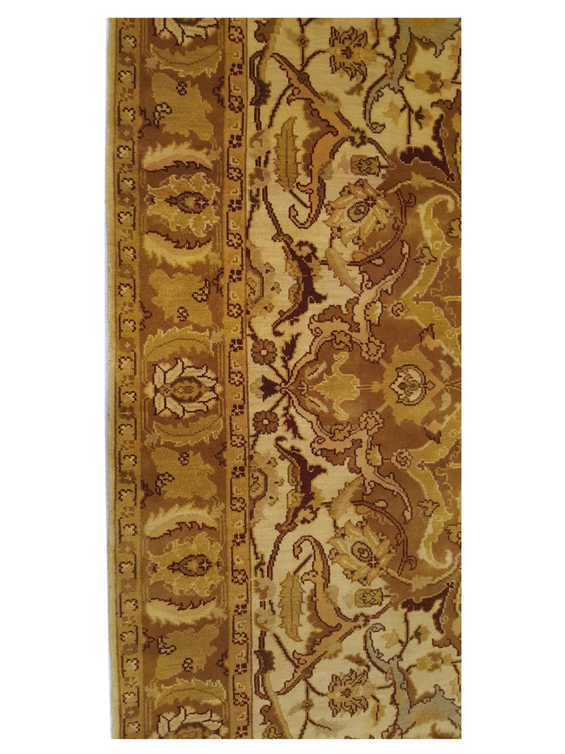 Pacific Royal 38480 Gold Gold Traditional Hand Knotted Rug