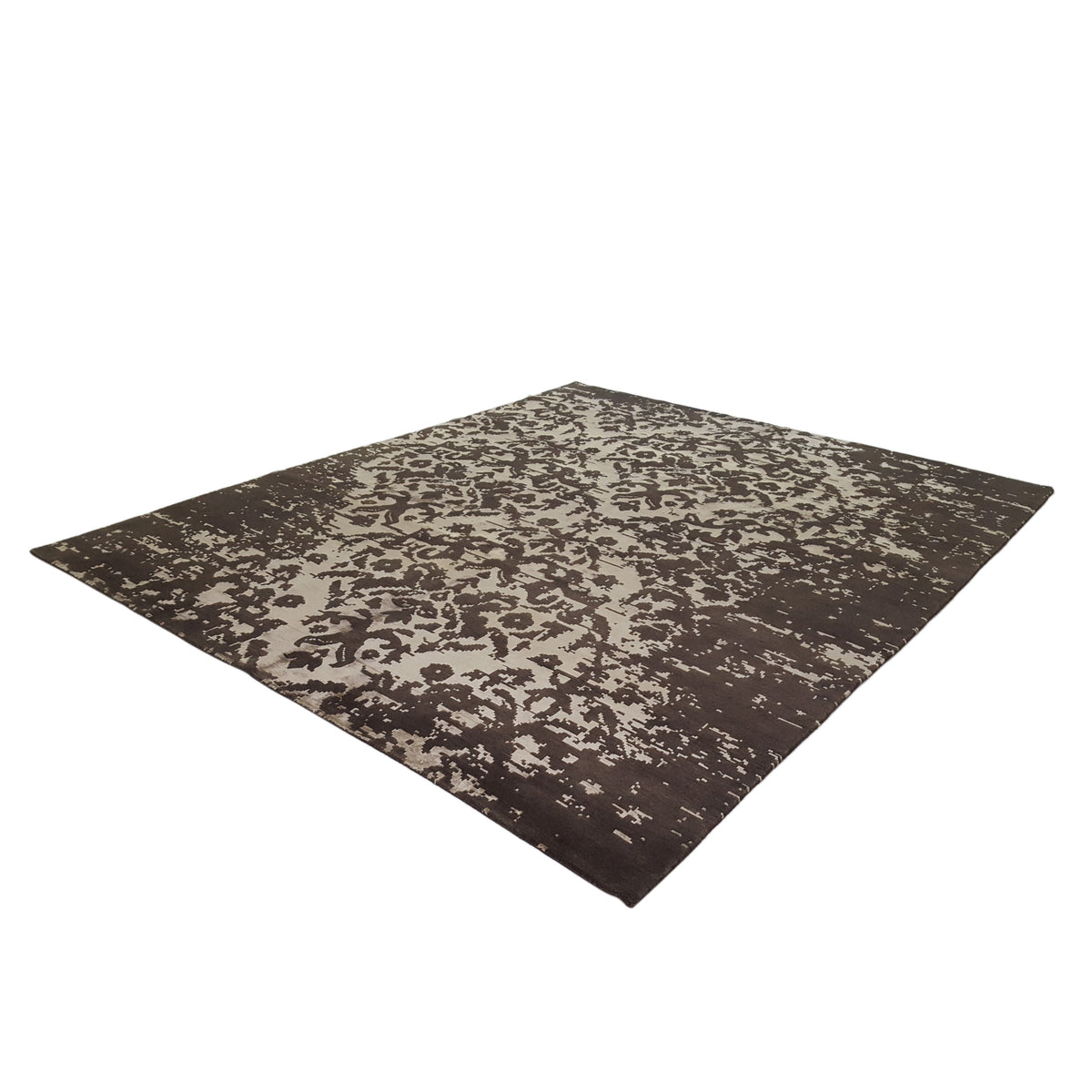Pacific Modern-Np 38495 Brown Beige Transitional Hand Knotted Rug