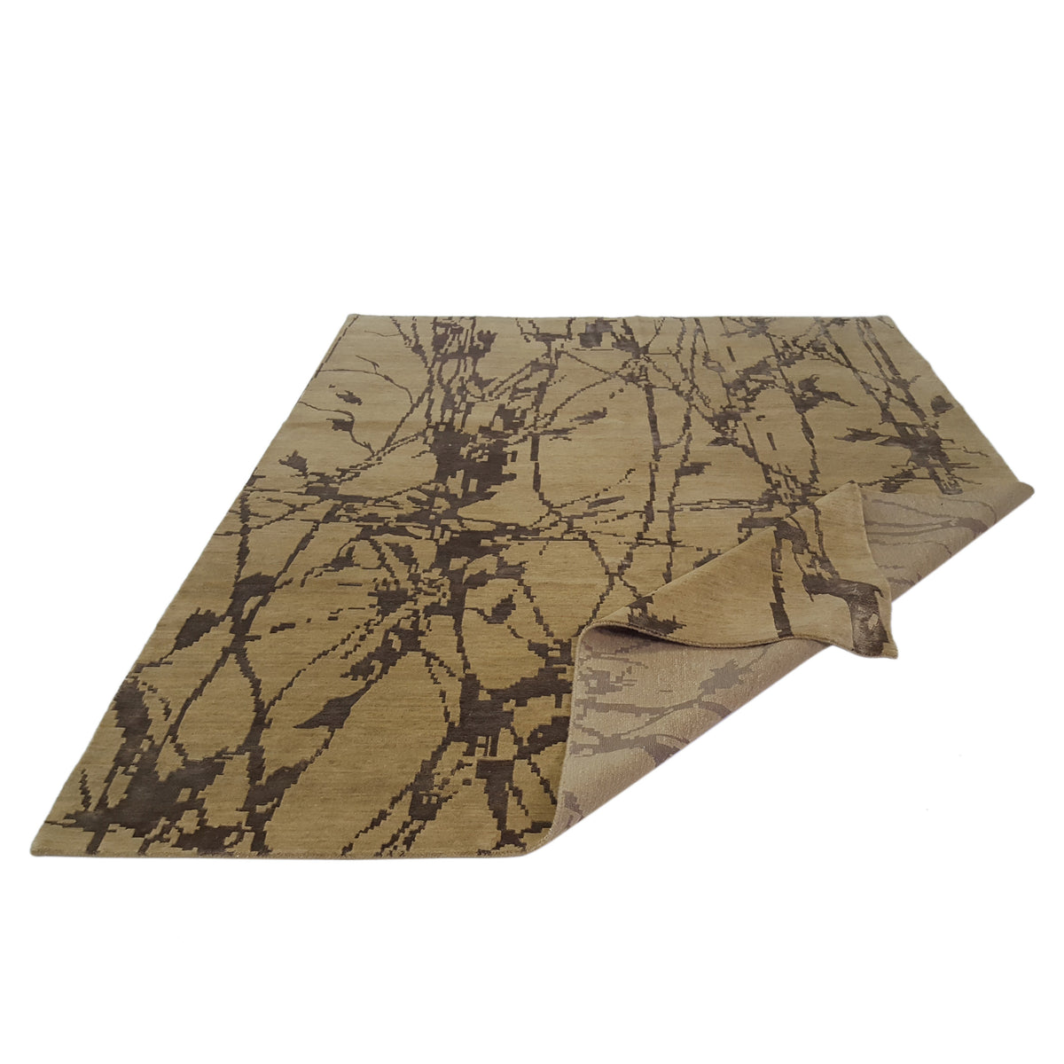 Pacific Modern-Np 38500 Beige Grey Transitional Hand Knotted Rug