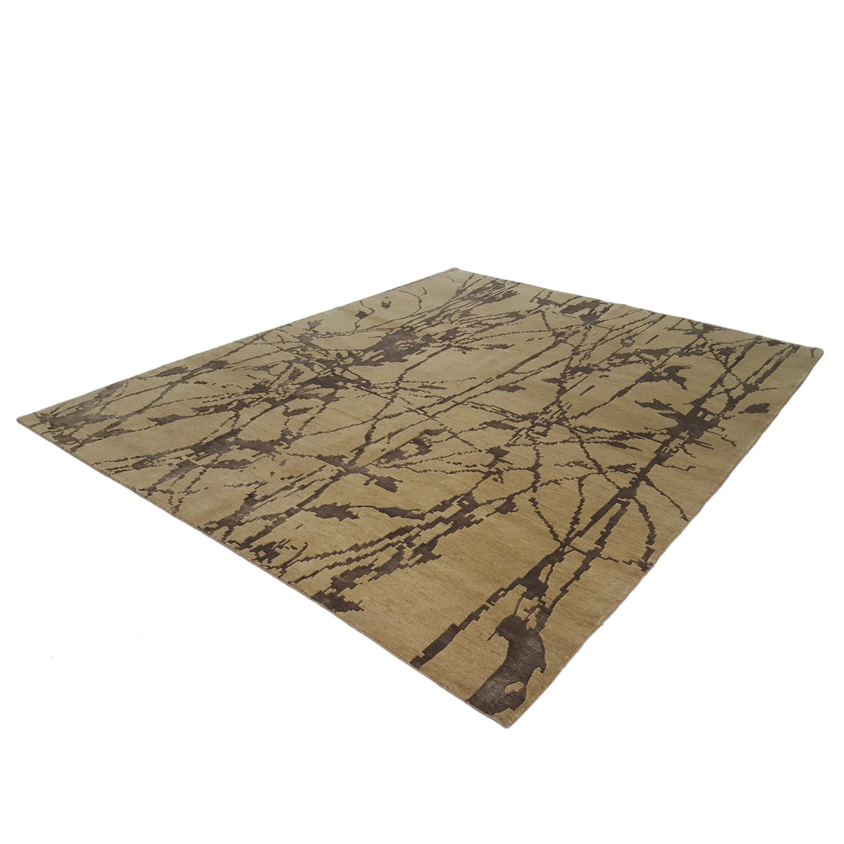 Pacific Modern-Np 38500 Beige Grey Transitional Hand Knotted Rug