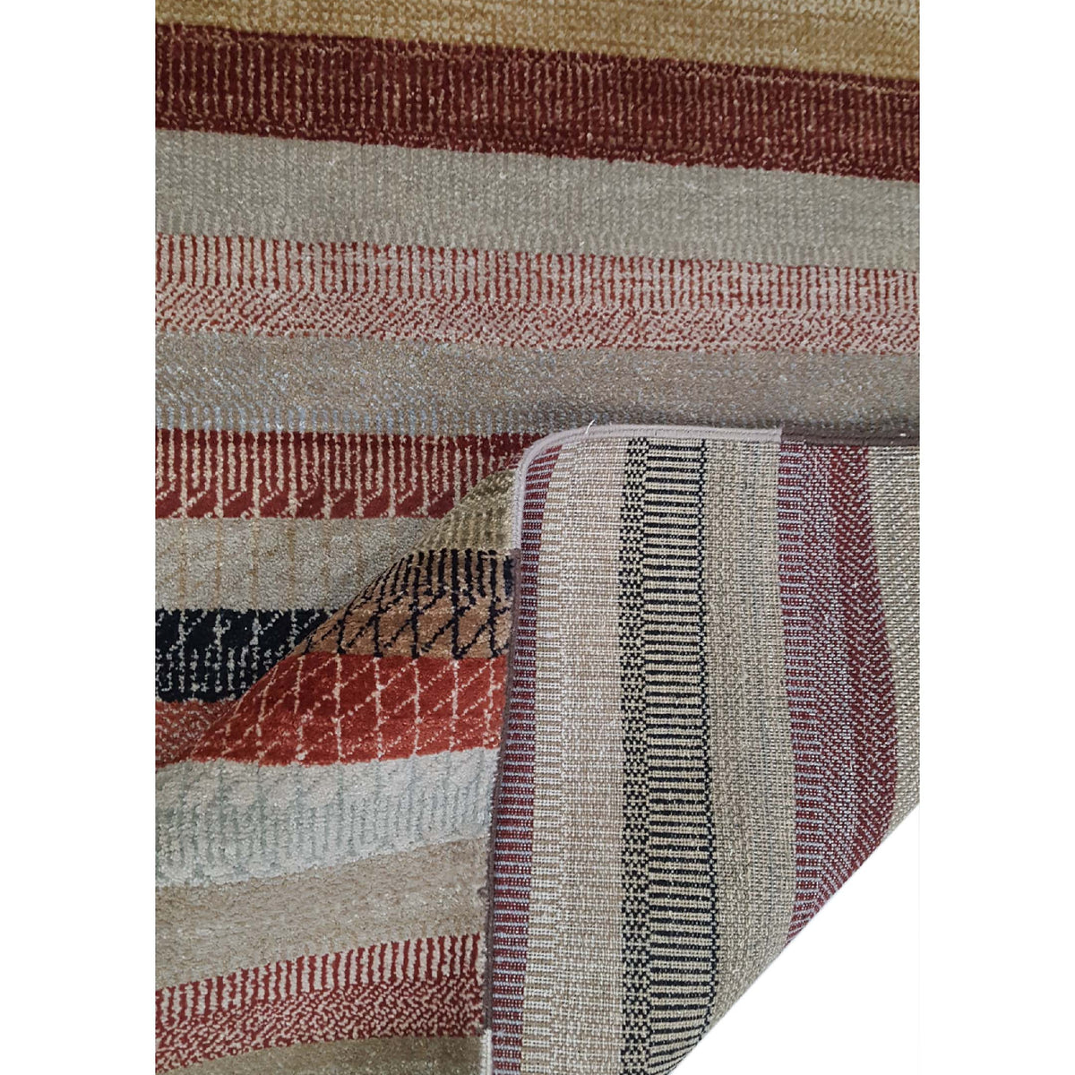 Pacific Touch 38526 Multi Multi Modern Hand Knotted Rug
