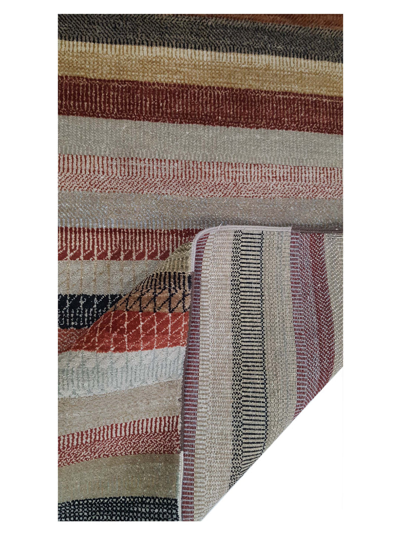 Pacific Touch 38526 Multi Multi Modern Hand Knotted Rug