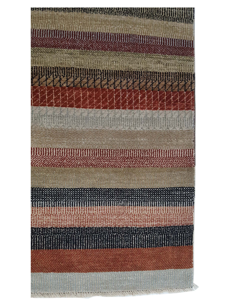 Pacific Touch 38526 Multi Multi Modern Hand Knotted Rug