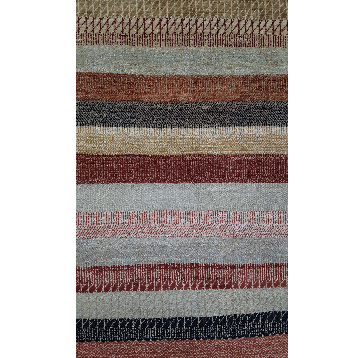 Pacific Touch 38526 Multi Multi Modern Hand Knotted Rug