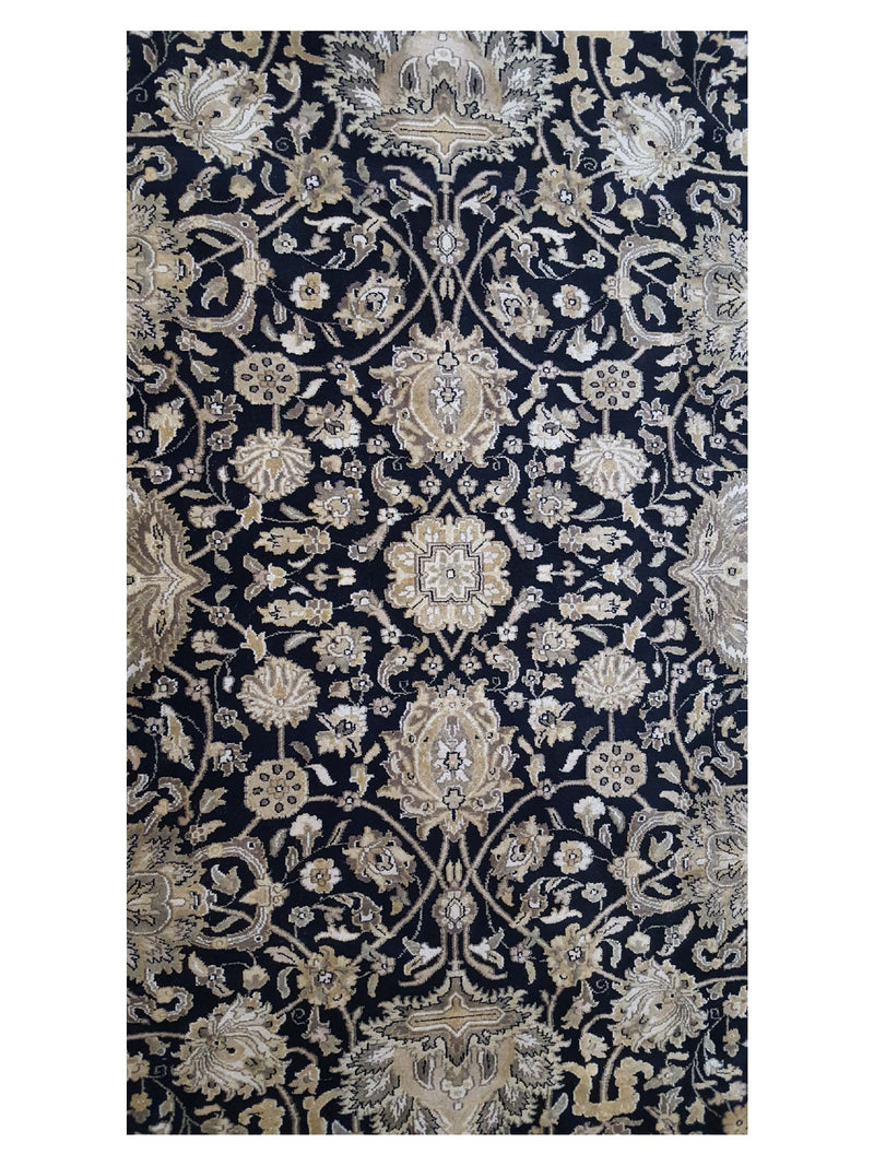 Pacific Nouveau 38550 Black Gold Traditional Hand Knotted Rug