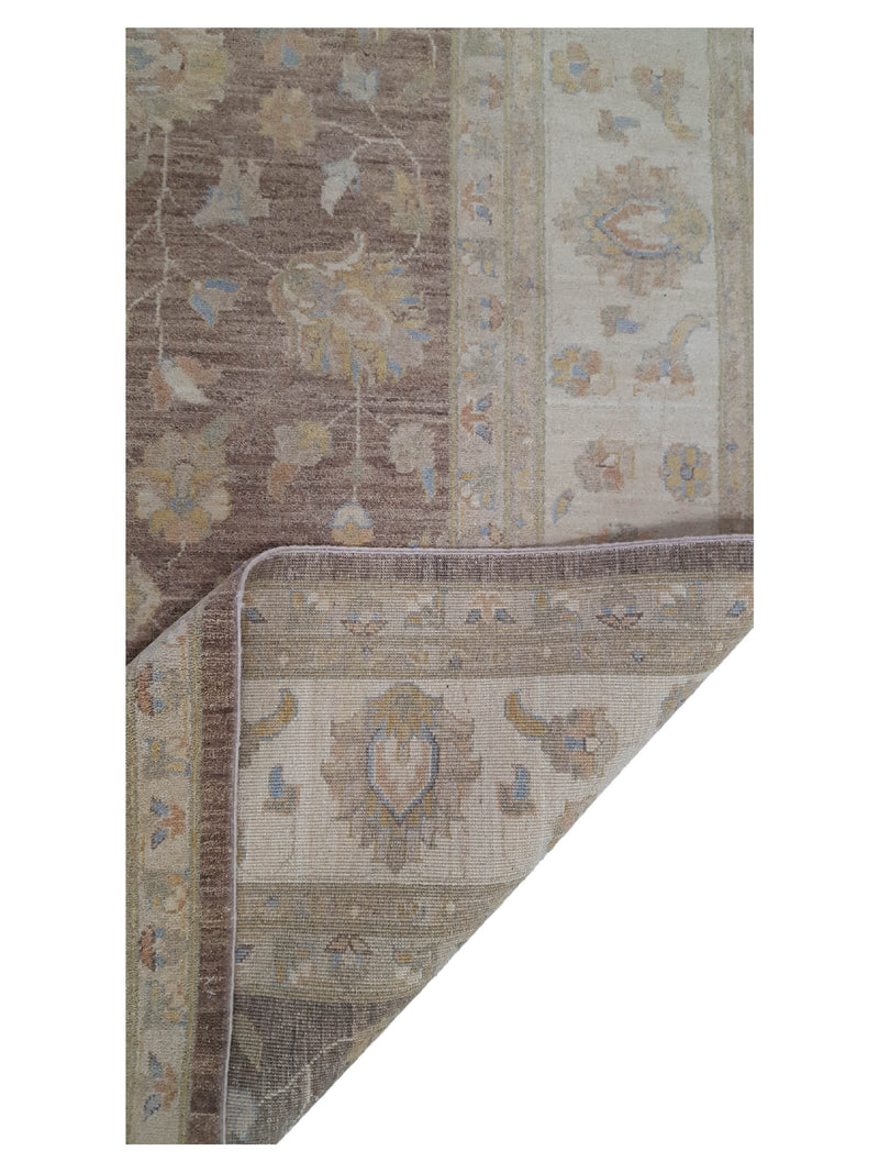 Pacific Ziegler 39196 Lt.Brown Beige Transitional Hand Knotted Rug