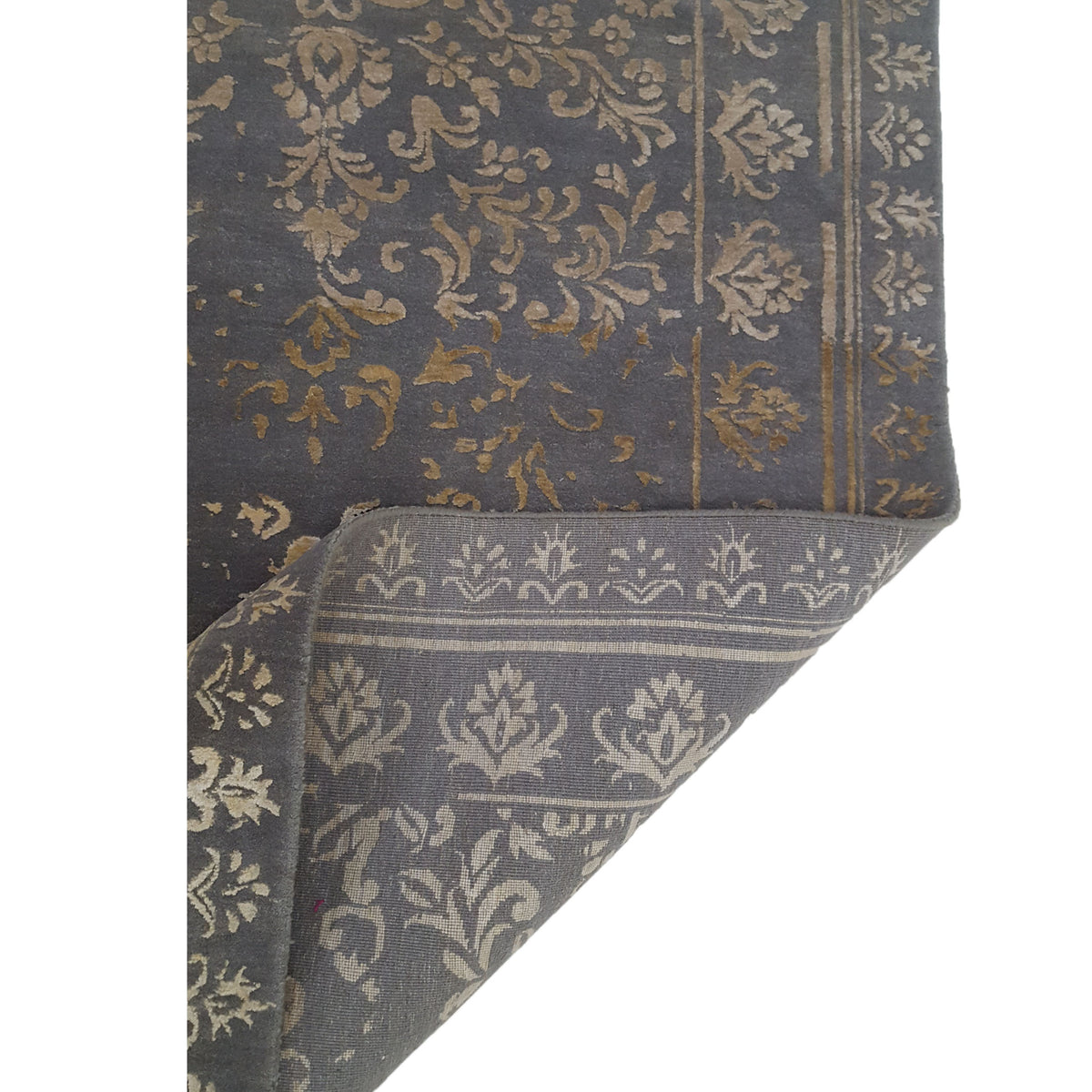 Pacific Modern 39236 Lt.Grey Lt.Grey Contemporary Hand Knotted Rug