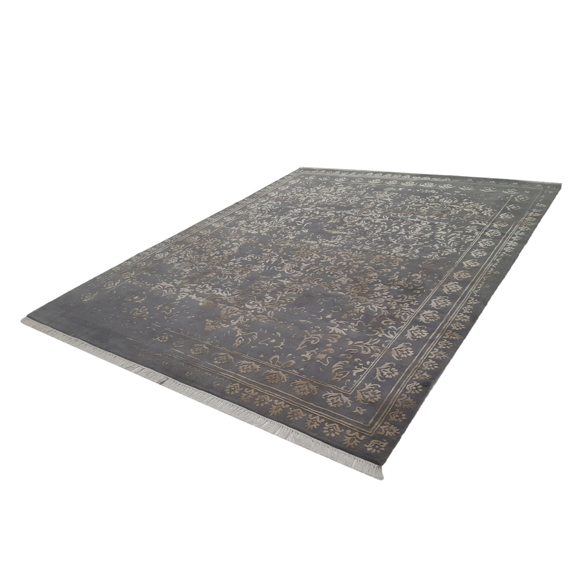 Pacific Modern 39236 Lt.Grey Lt.Grey Contemporary Hand Knotted Rug