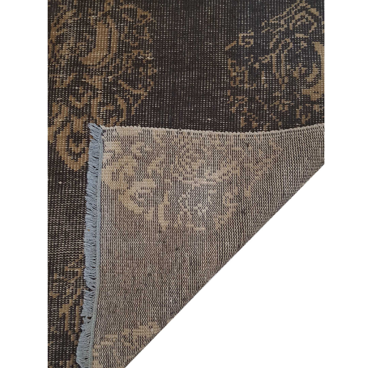 Pacific Vintage Revival 39249 Chocolate Chocolate Vintage Hand Knotted Rugs