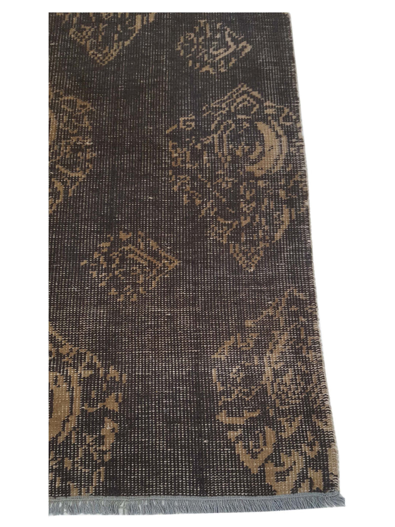 Pacific Vintage Revival 39249 Chocolate Chocolate Vintage Hand Knotted Rugs