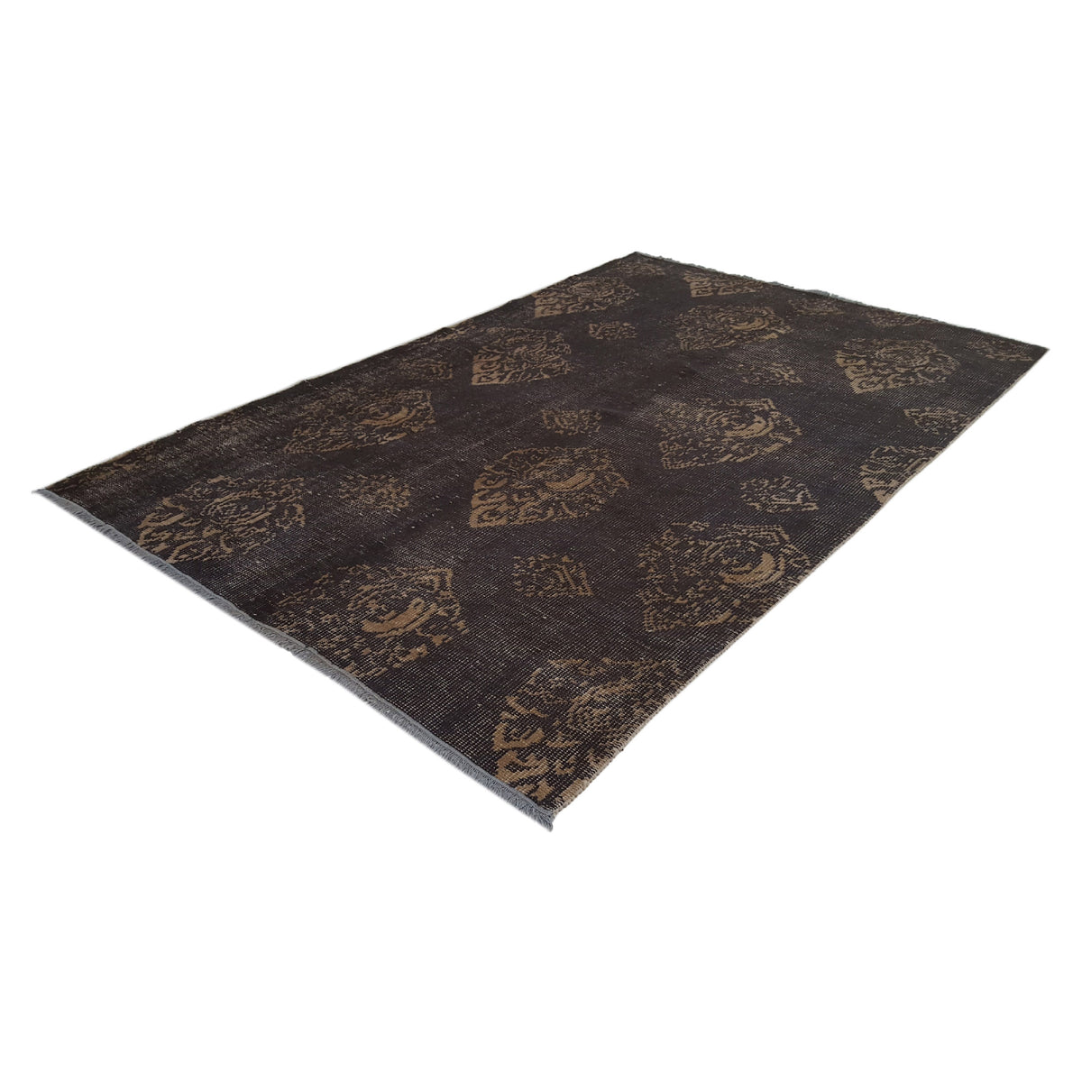 Pacific Vintage Revival 39249 Chocolate Chocolate Vintage Hand Knotted Rugs