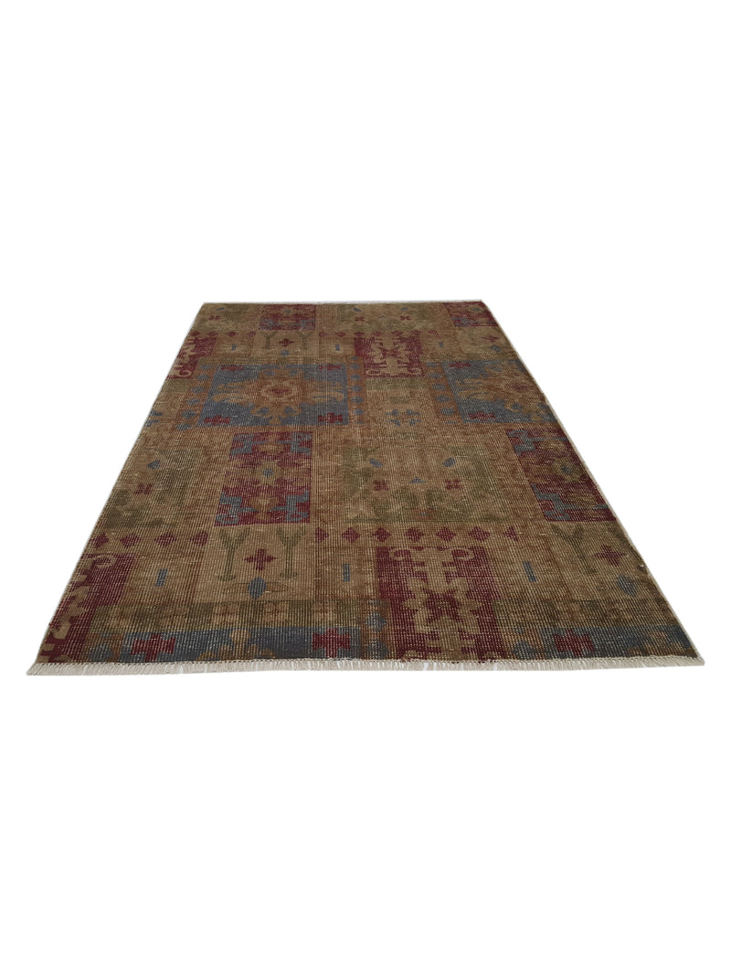 Pacific Vintage Revival 39251 Multi Multi Vintage Hand Knotted Rugs