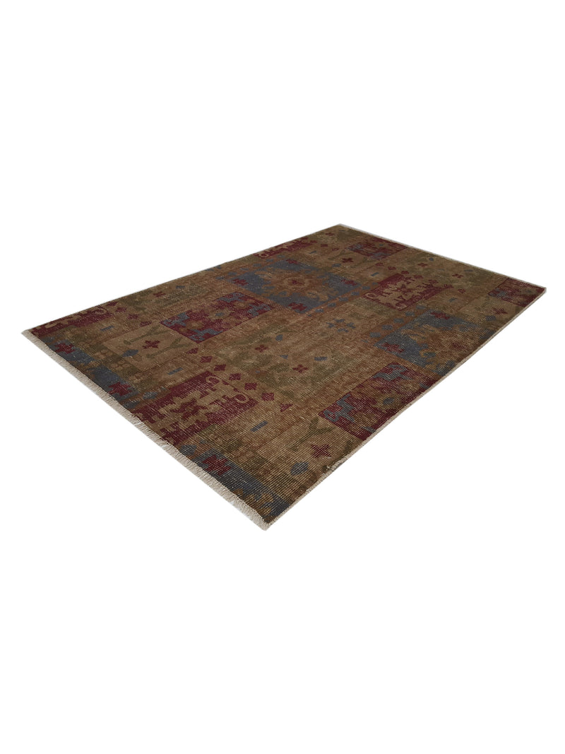 Pacific Vintage Revival 39251 Multi Multi Vintage Hand Knotted Rugs
