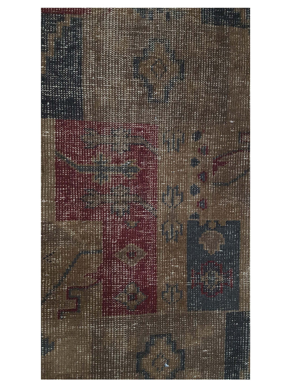 Pacific Vintage Revival 39252 Multi Multi Vintage Hand Knotted Rugs ...