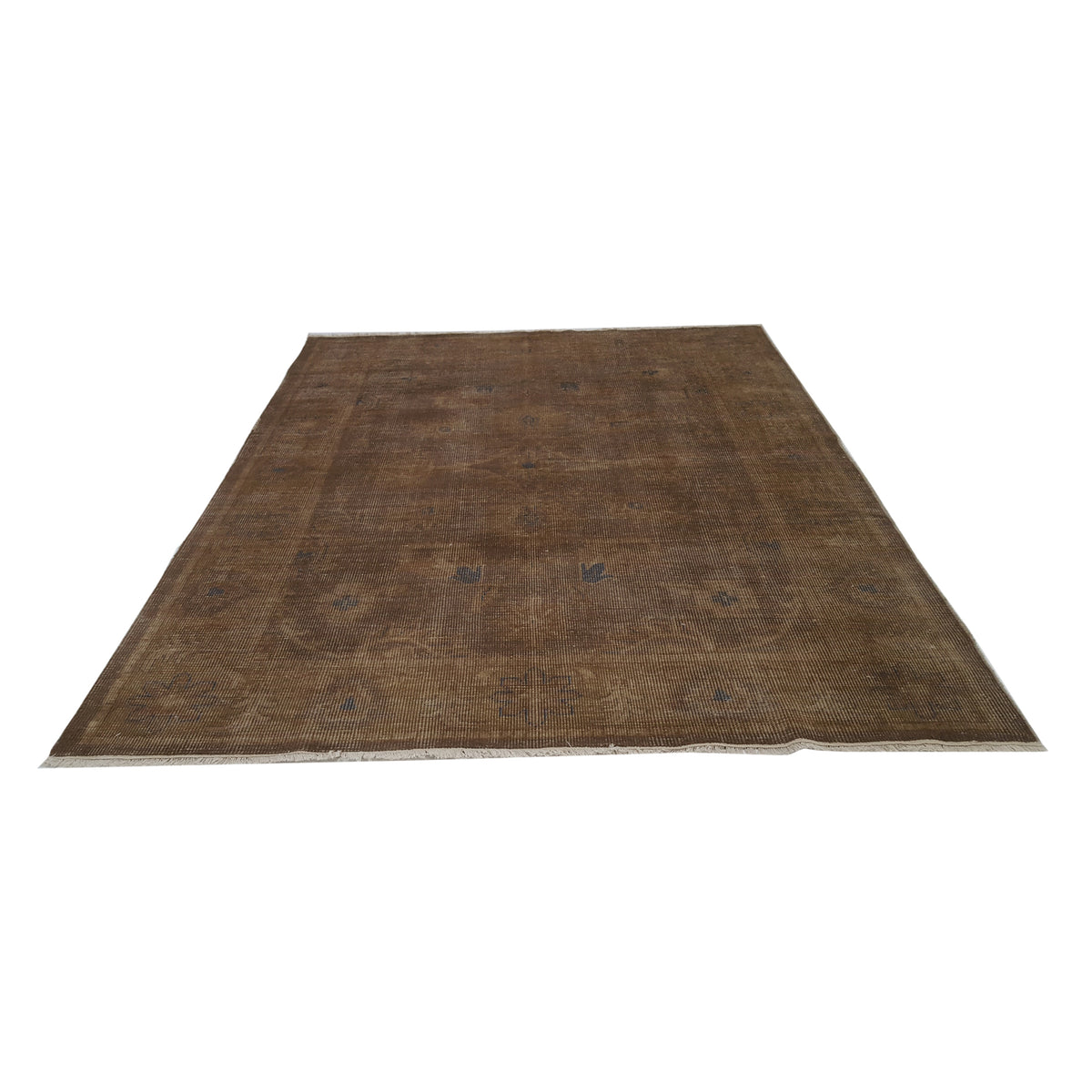 Pacific Vintage Revival 39257 Brown Brown Vintage Hand Knotted Rugs