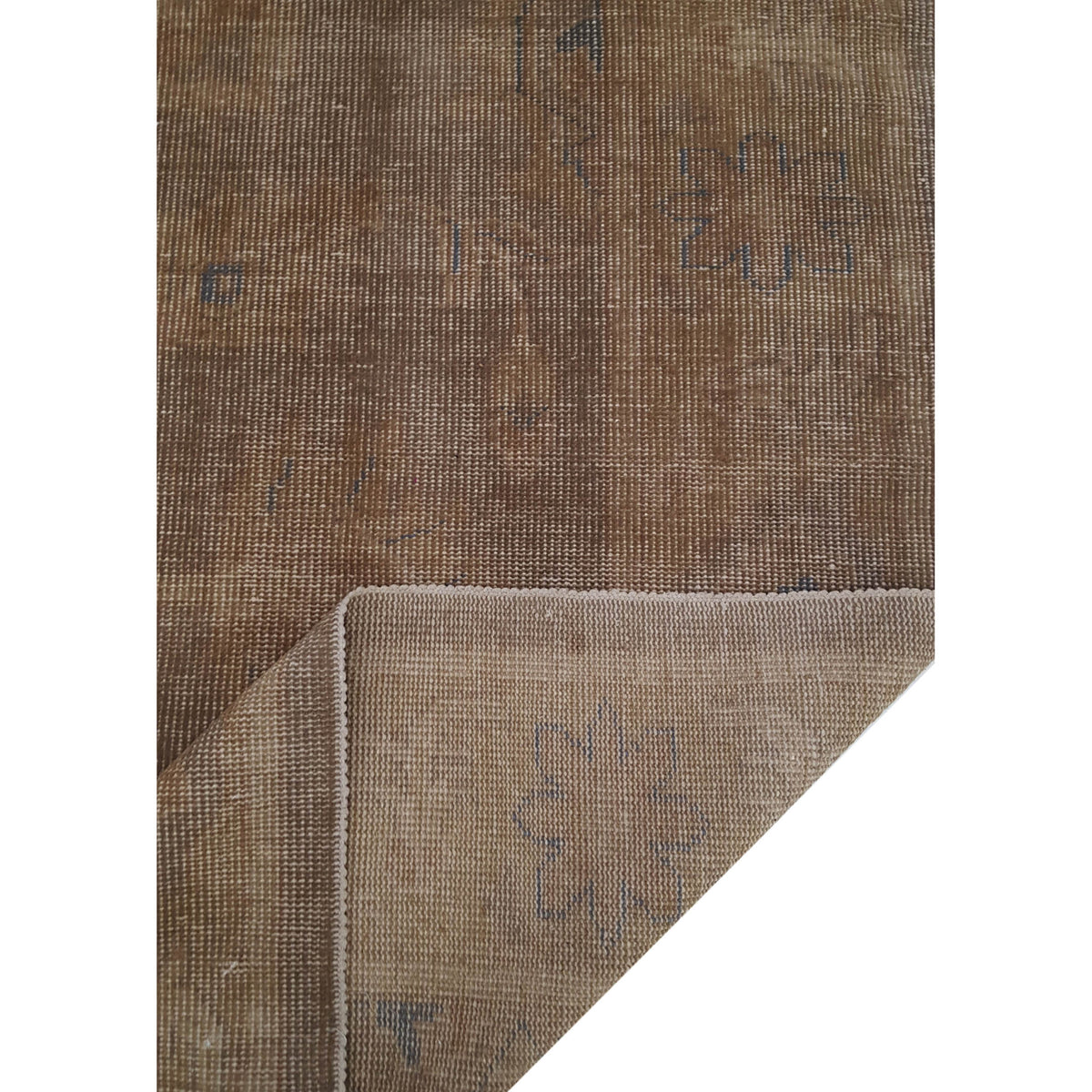 Pacific Vintage Revival 39257 Brown Brown Vintage Hand Knotted Rugs