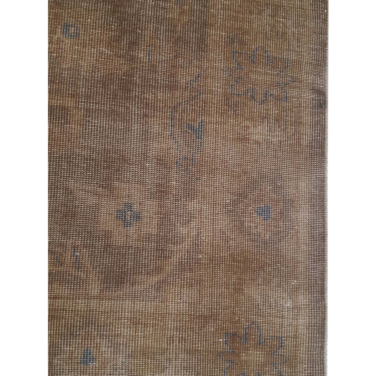 Pacific Vintage Revival 39257 Brown Brown Vintage Hand Knotted Rugs