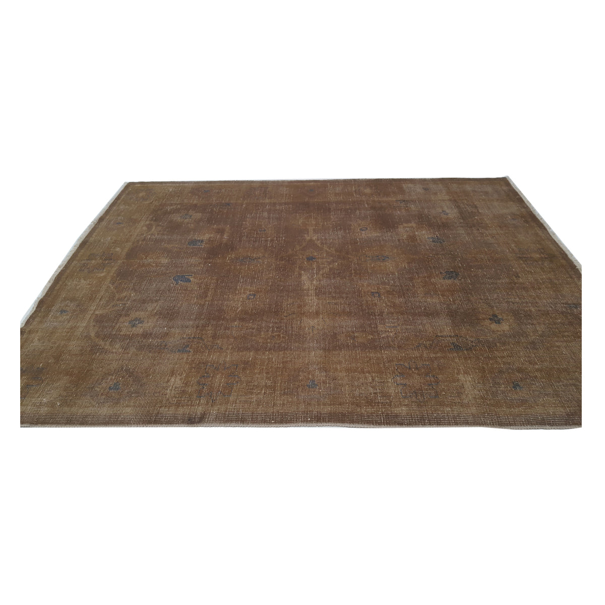 Pacific Vintage Revival 39257 Brown Brown Vintage Hand Knotted Rugs