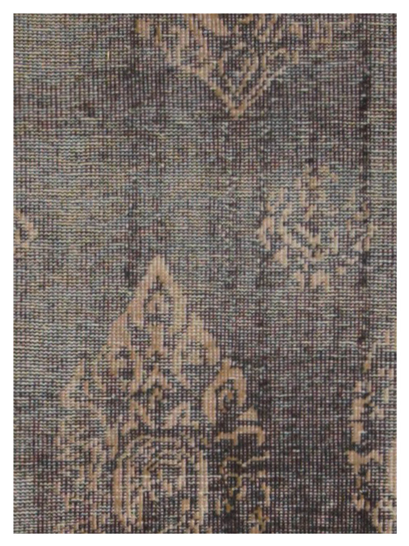 Pacific Vintage Revival 39262 Grey Beige Vintage Hand Knotted Rugs