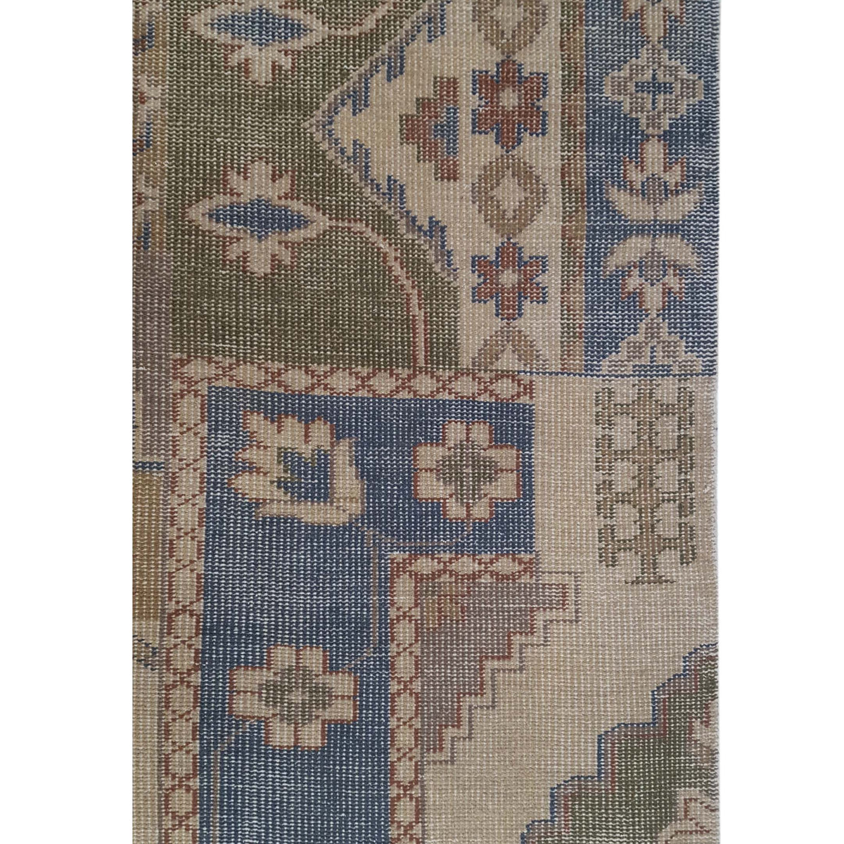 Pacific Vintage Revival 39263 Beige Beige Vintage Hand Knotted Rugs
