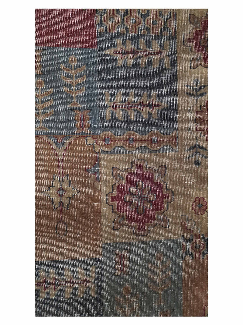 Pacific Vintage Revival 39267 Brown Multi Vintage Hand Knotted Rugs