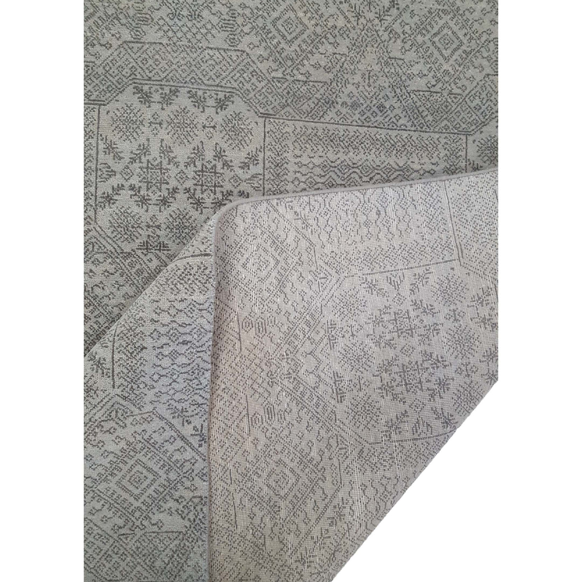 Pacific Modern 39281 Camel Grey Contemporary Hand Knotted Rug