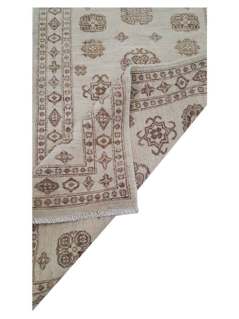 Pacific Ziegler 39315 Tan Taupe Transitional Hand Knotted Rug