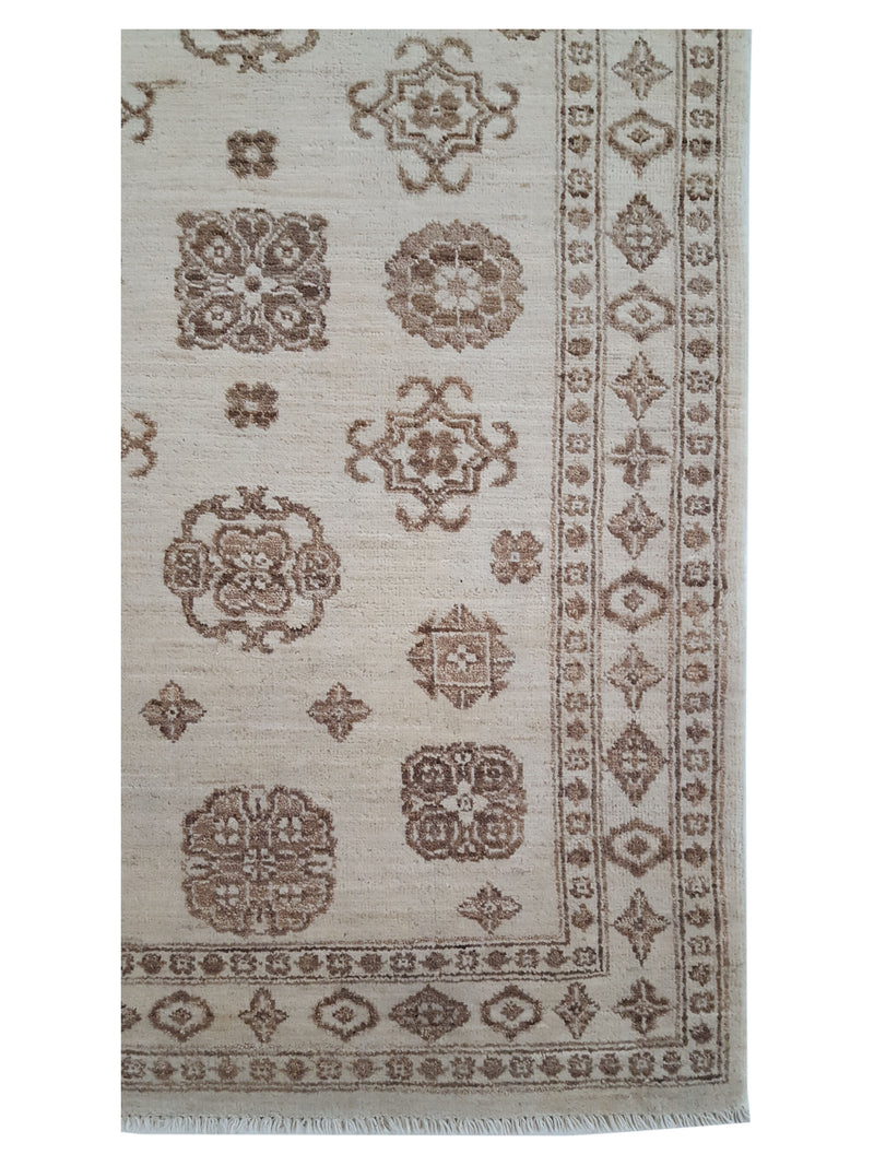 Pacific Ziegler 39315 Tan Taupe Transitional Hand Knotted Rug