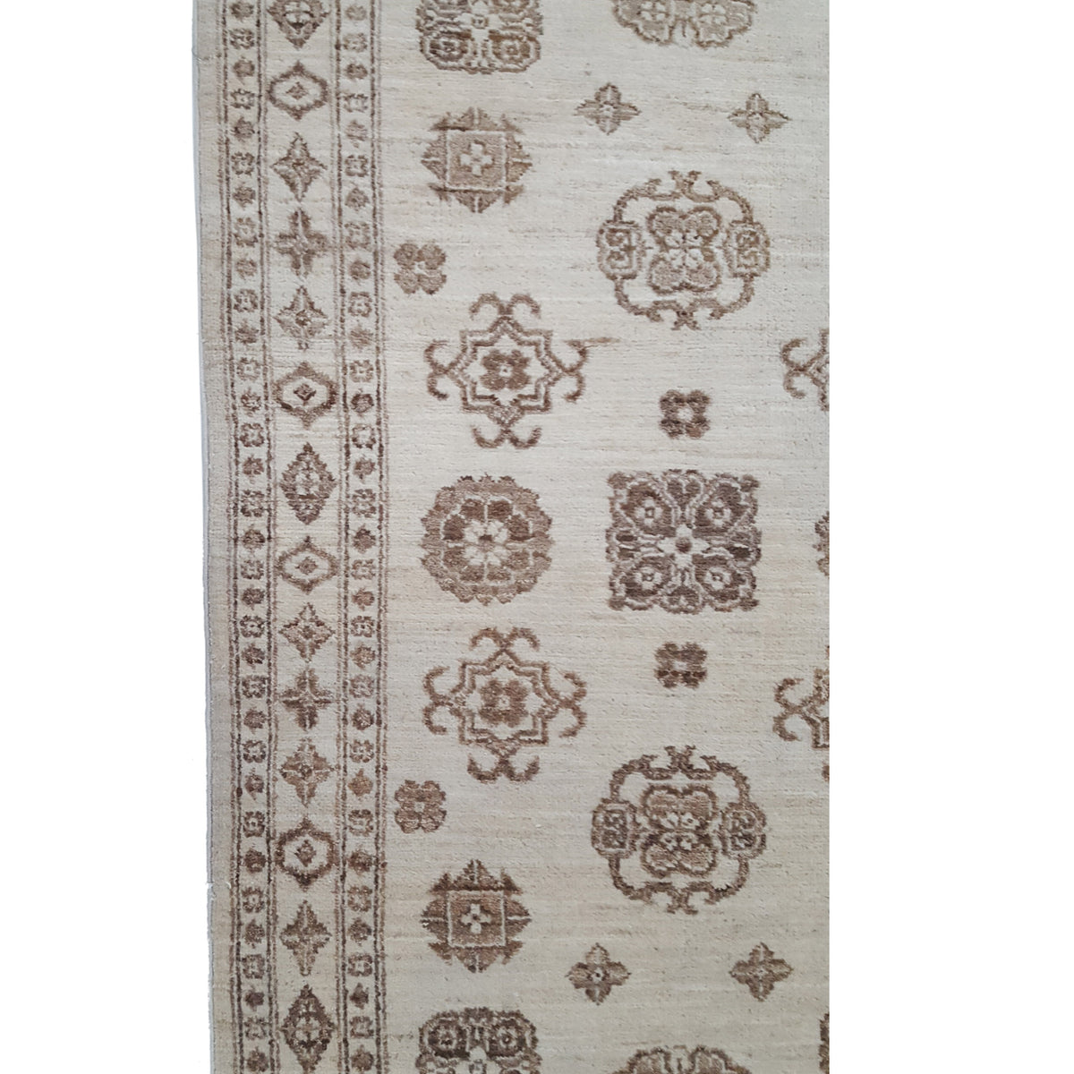 Pacific Ziegler 39315 Tan Taupe Transitional Hand Knotted Rug
