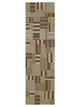 Pacific Patch Flatweave  Brown Beige Patchwork