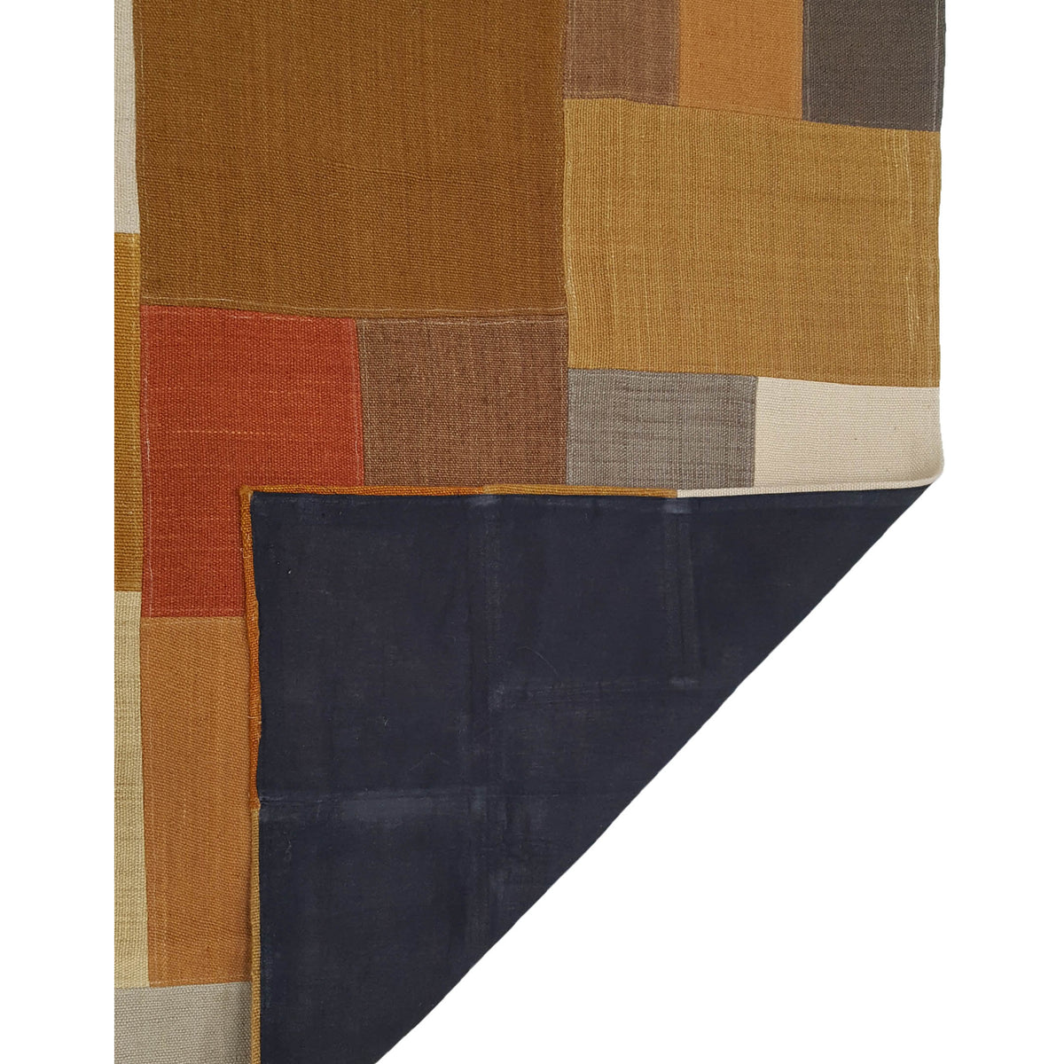 Pacific Patch Flatweave 39338 Multi Multi Patchwork Hand Knotted Rug
