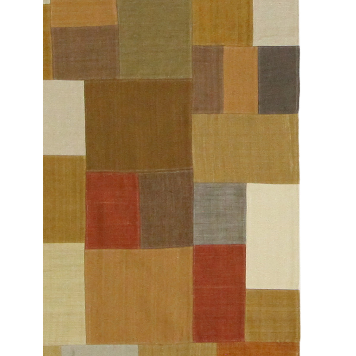 Pacific Patch Flatweave 39338 Multi Multi Patchwork Hand Knotted Rug