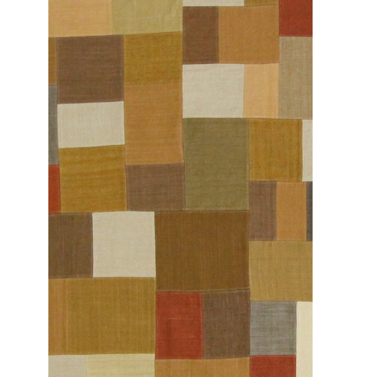 Pacific Patch Flatweave 39338 Multi Multi Patchwork Hand Knotted Rug