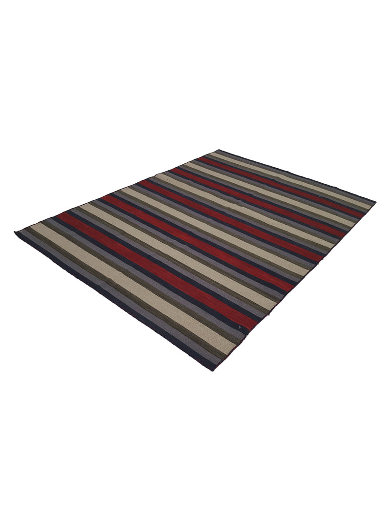 Aura Kilim 39342 Multi Multi Kilim Hand Woven Rug