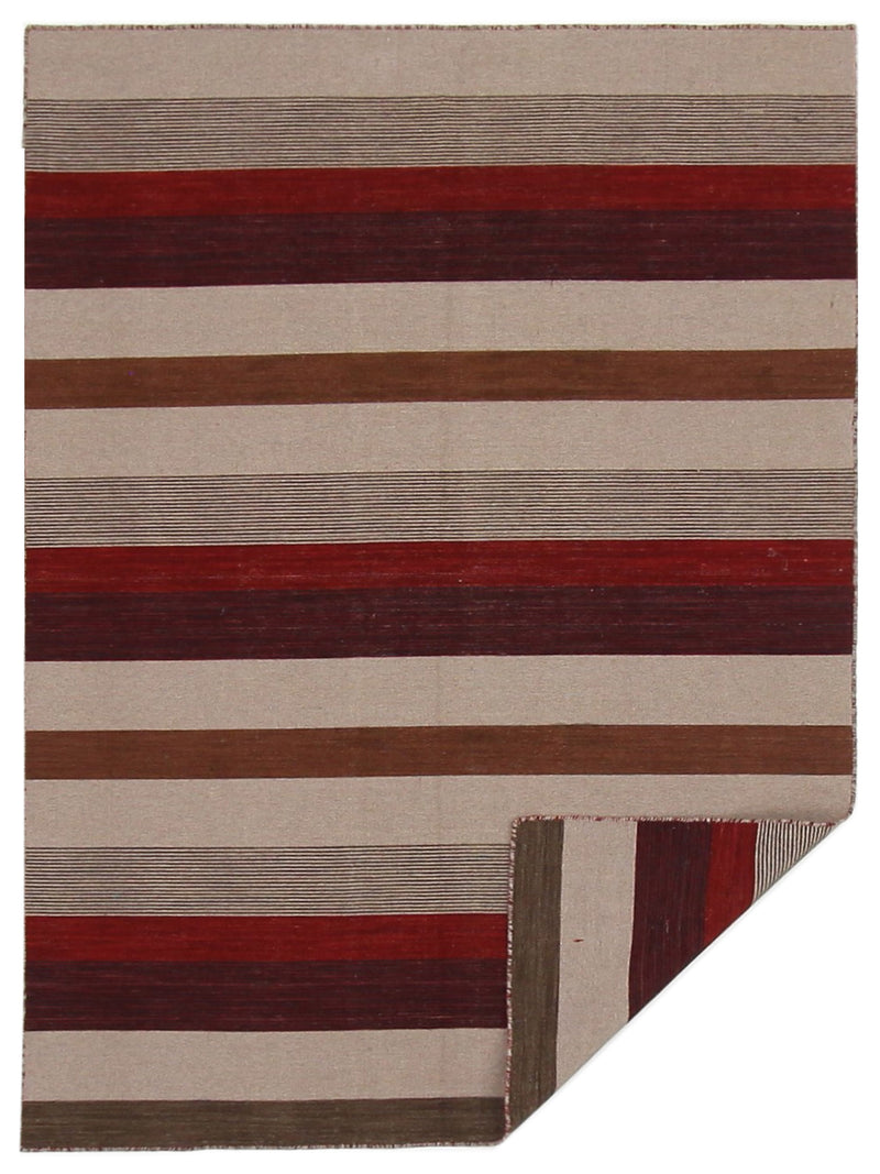 Pacific Patch Flatweave 39343 Multi Multi Patchwork Hand Knotted Rug