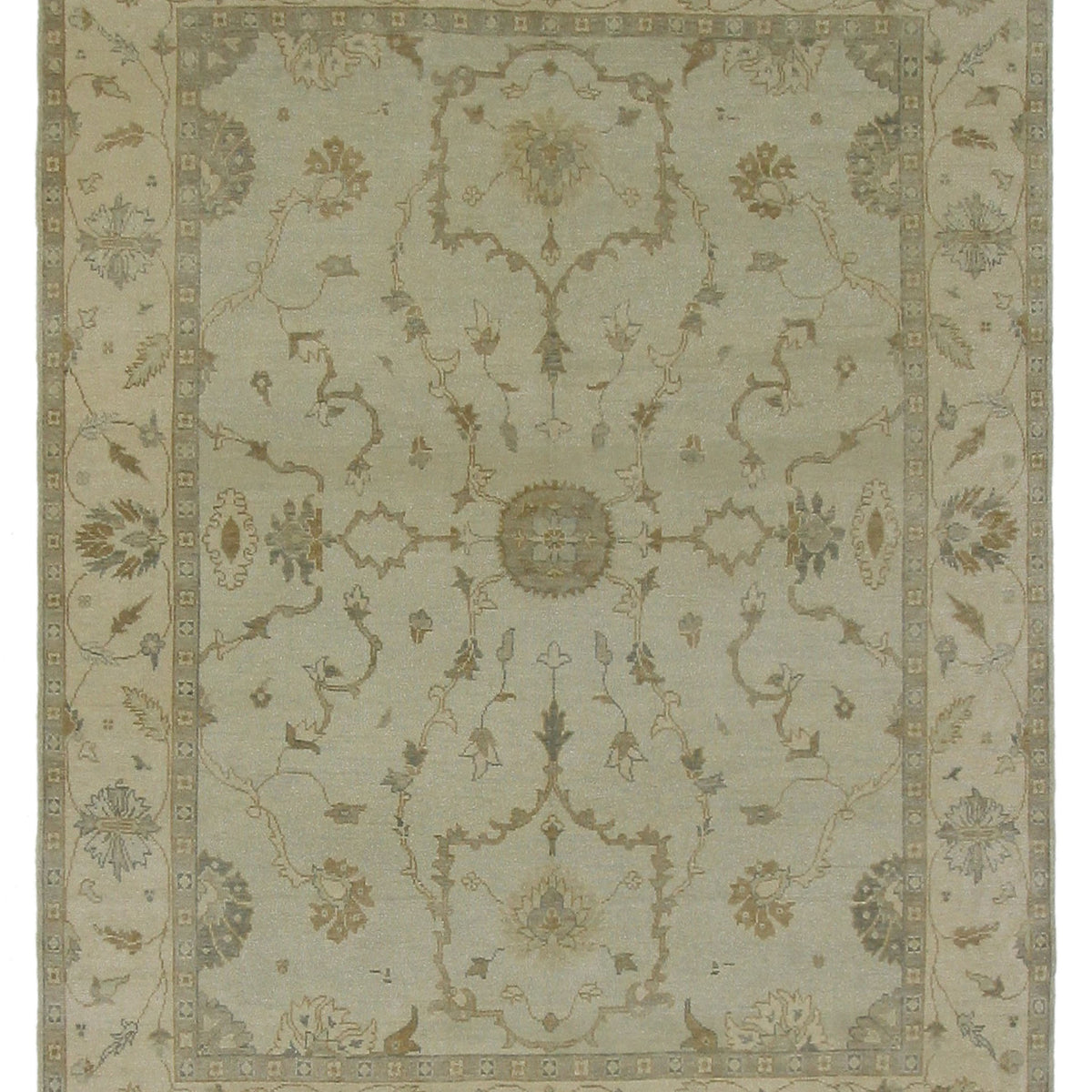 Pacific Angora  Lt.Green Beige Traditional