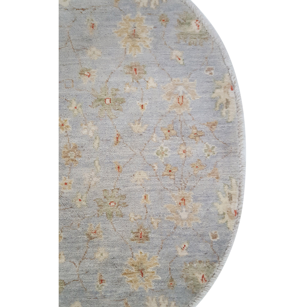 Pacific Ziegler 39397 Grey Ivory Transitional Hand Knotted Rug
