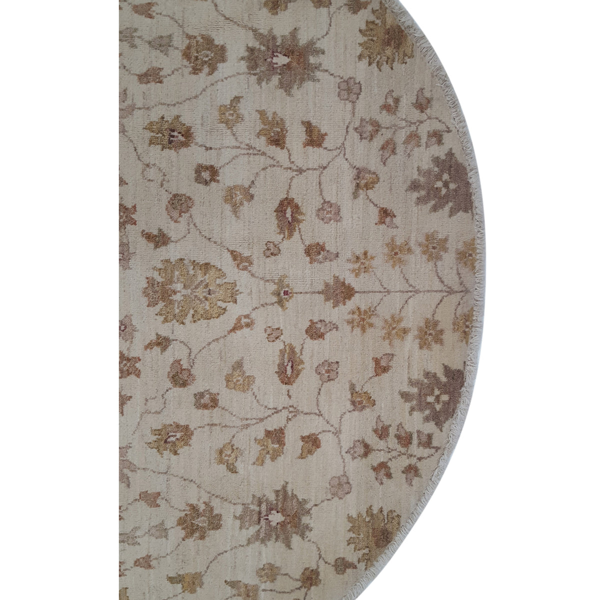 Pacific Ziegler 39409 Ivory Ivory Transitional Hand Knotted Rug