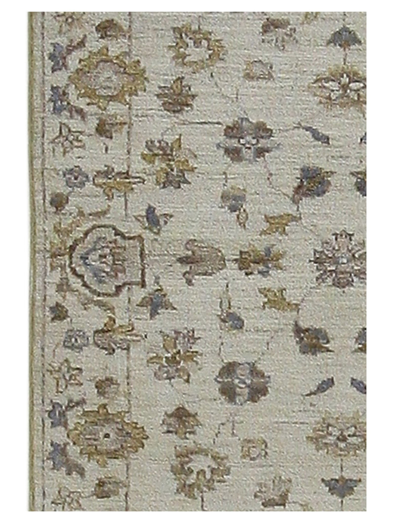 Pacific Ziegler 39417 Ivory Ivory Transitional Hand Knotted Rug