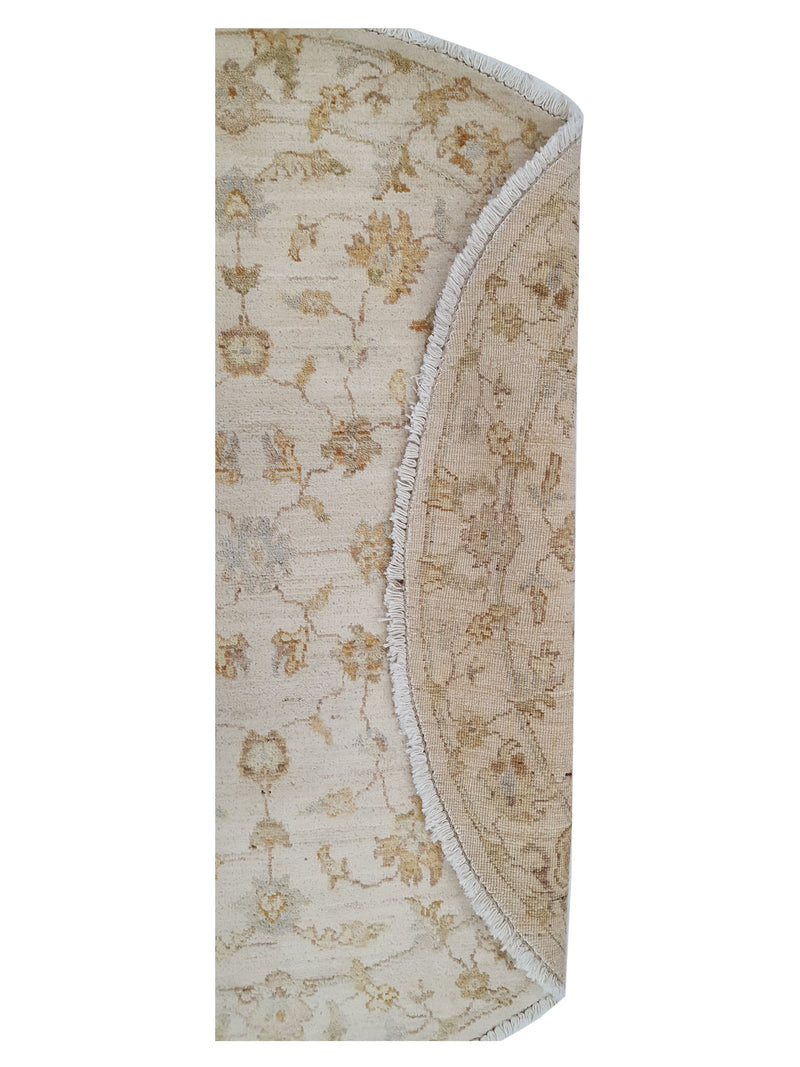 Pacific Ziegler 39424 Ivory Ivory Transitional Hand Knotted Rug