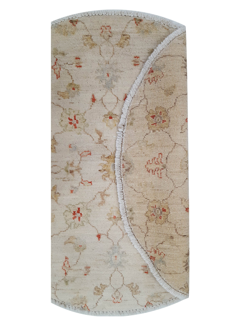 Pacific Ziegler 39428 Ivory Ivory Transitional Hand Knotted Rug